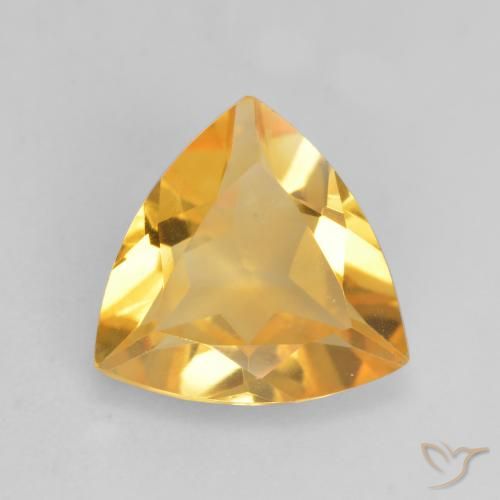 1.80ct Natural Dorado naranja Citrino, Trillón, VVS-VS