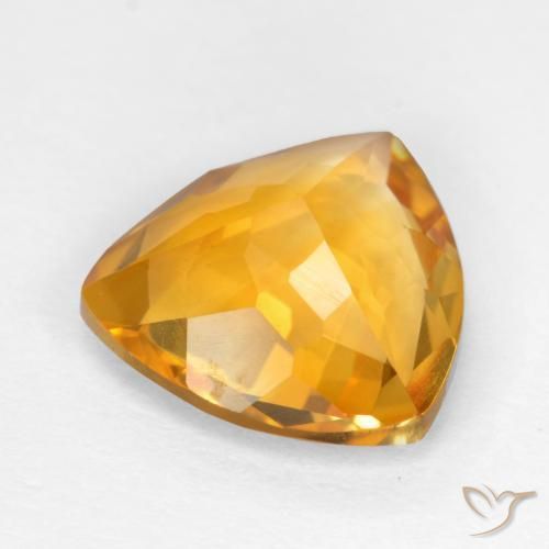 Citrino Dorado naranja natural de 1.88 ct, Trillón, VVS-VS