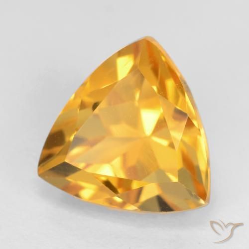 Citrino Dorado naranja natural de 2.82 ct, Trillón, VVS-VS