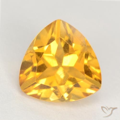 1.31ct Natural Dorado medio Citrino, Trillón, VS