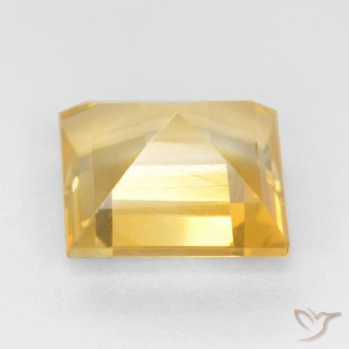 Citrino Oro natural de 2.21 ct, Cuadrado, VS