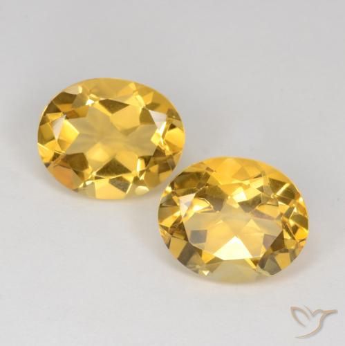 6.29ctw Natural Dorado Citrino, Ovalada, VS