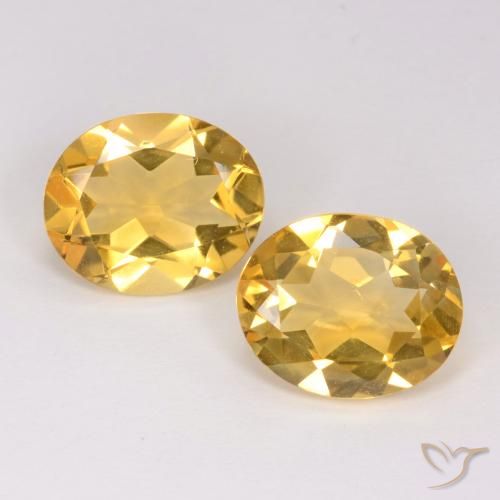 5.81ctw Natural Naranja dorado Citrino, Ovalada, VS
