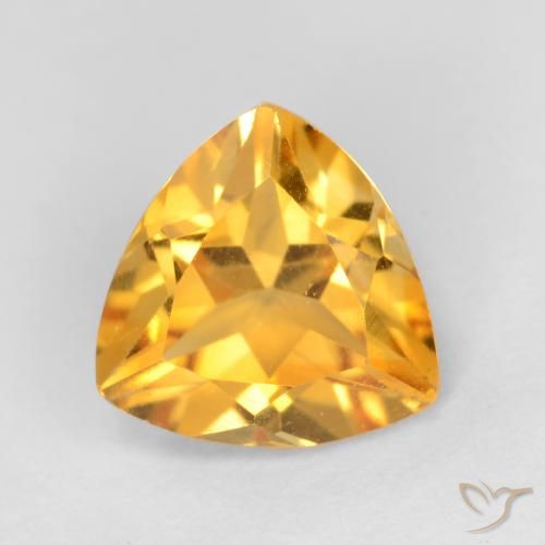 1.09ct Natural Dorado medio Citrino, Trillón, VS