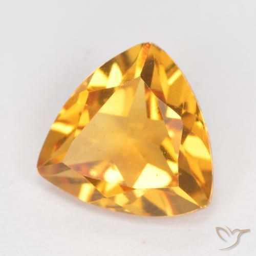Citrino Dorado medio natural de 1.02 ct, Trillón, VS