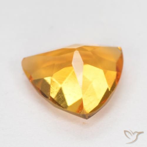 Citrino Dorado medio natural de 1.02 ct, Trillón, VS