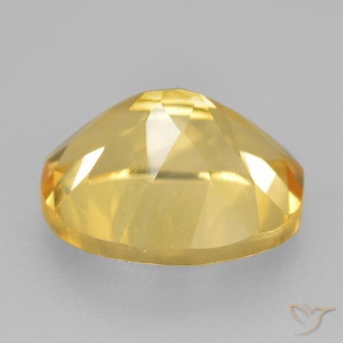 Citrino Naranja dorado natural de 4.66 ct, Ovalada, VS