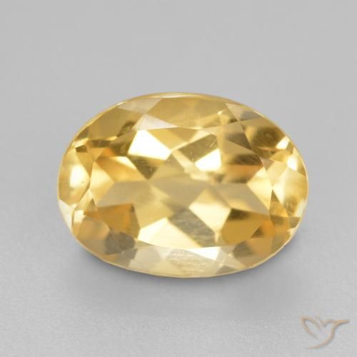 1.77ct Natural Oro Citrino, Ovalada, VS