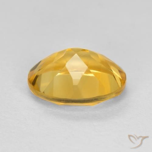 Citrino Dorado natural de 1.79 ct, Ovalada, VS