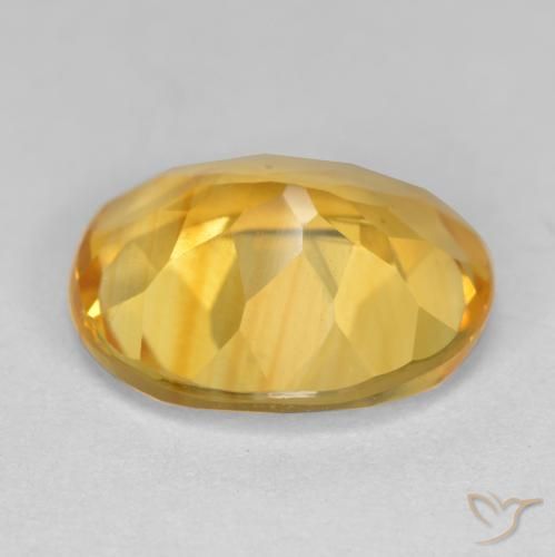 Citrino Oro natural de 3.81 ct, Ovalada, VS