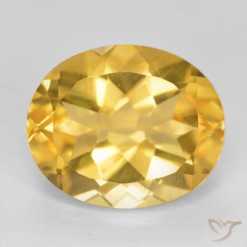 4.94ct Natural Oro Citrino, Ovalada, VS