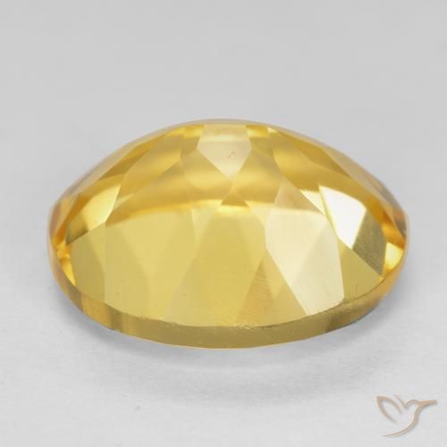 Citrino Oro natural de 4.94 ct, Ovalada, VS