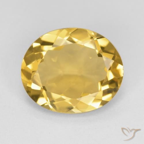 3.89ct Natural Oro Citrino, Ovalada, VS
