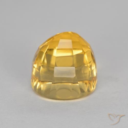 Citrino Dorado claro natural de 2.95 ct, Elegante, VVS-VS