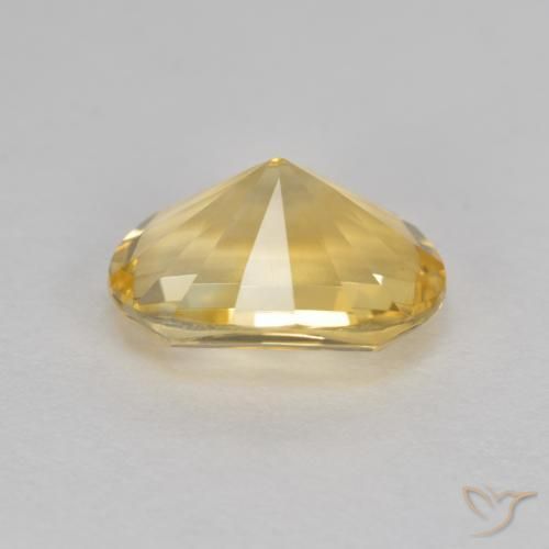 Citrino Dorado natural de 2.36 ct, Ovalada, VVS