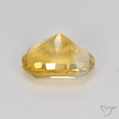 Citrino Dorado natural de 2.42 ct, Ovalada, VVS