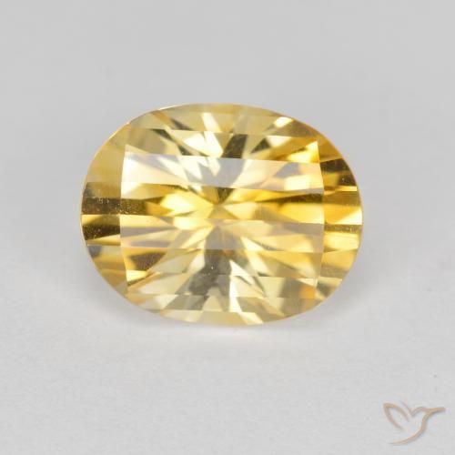 2.51ct Natural Dorado Citrino, Ovalada, VVS