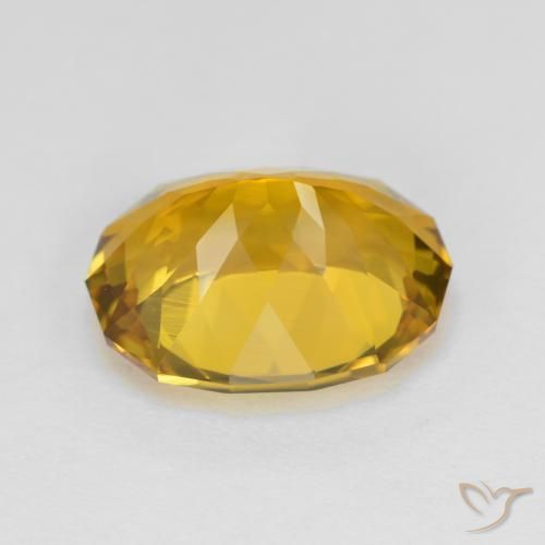 Citrino Dorado marrón natural de 4.35 ct, Elegante, VS