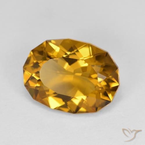 Citrino Oro natural de 4.26 ct, Elegante, VVS