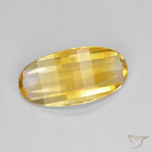 Citrino Dorado natural de 2.37 ct, Elegante, VVS