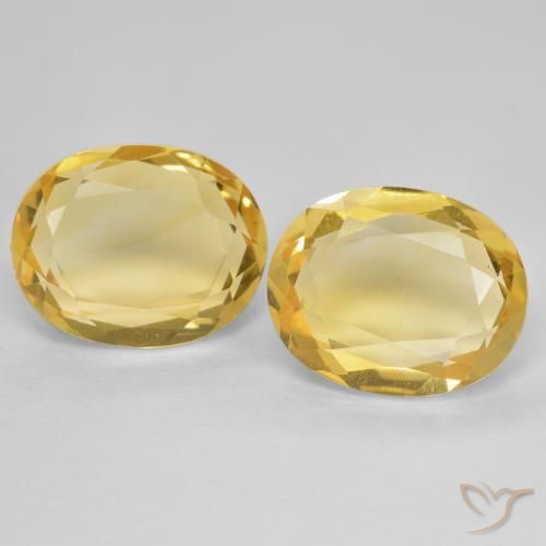 5.02ctw Natural Dorado Citrino, Ovalada, VVS-VS