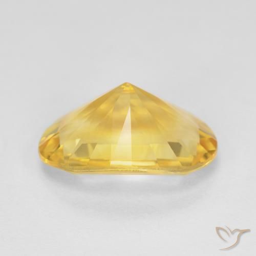 Citrino Dorado claro natural de 4.80 ct, Ovalada, VS