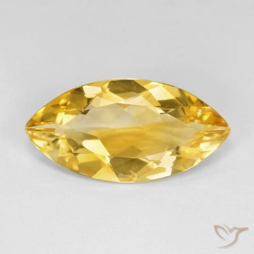 5.67ct Natural Oro Citrino, Marquesa, VVS