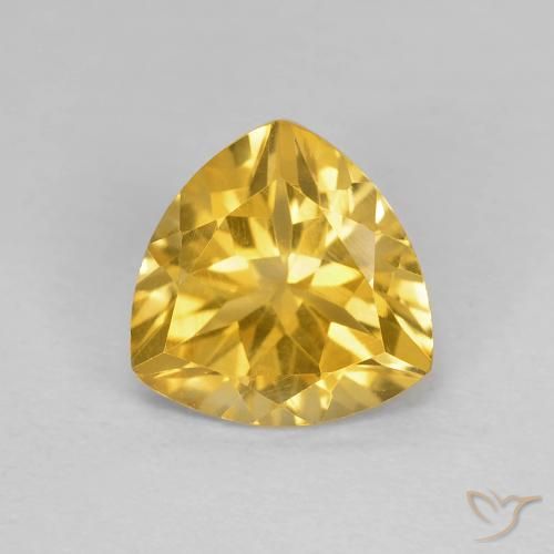 1.63ct Natural Dorado Citrino, Trillón, VVS