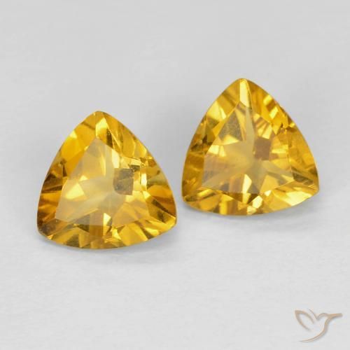 1.31ctw Natural Dorado Citrino, Trillón, VVS