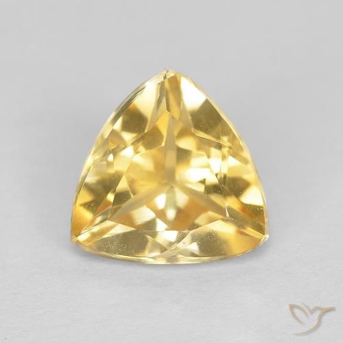 1.75ct Natural Dorado medio Citrino, Trillón, VVS