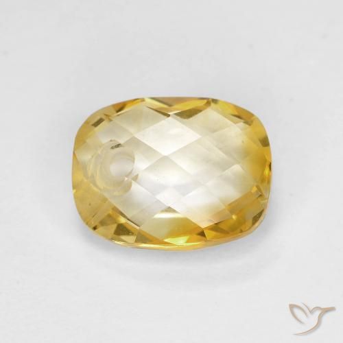 1.93ct Natural Dorado Citrino, Forma Cojín, VVS-VS