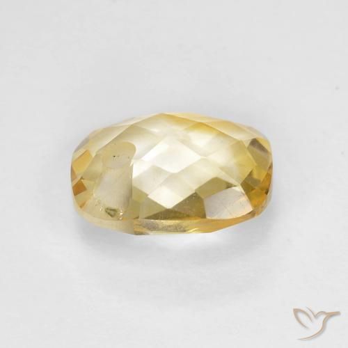 Citrino Dorado natural de 1.93 ct, Forma Cojín, VVS-VS