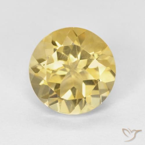 1.94ct Natural Dorado Citrino, Redondo, VVS