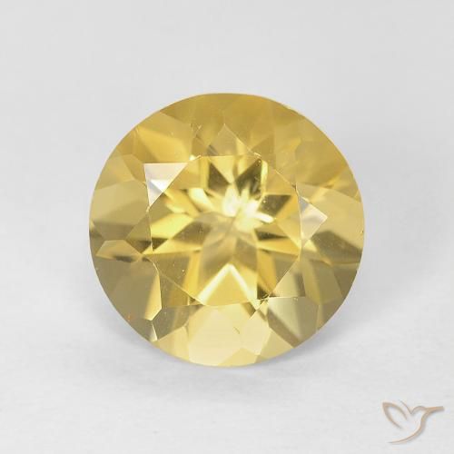 1.71ct Natural Dorado Citrino, Redondo, VVS
