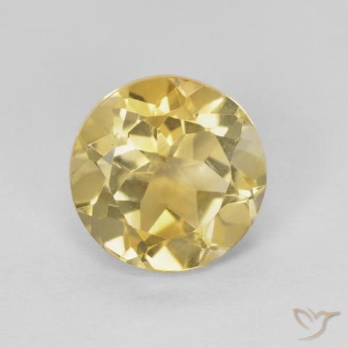 1.91ct Natural Dorado Citrino, Redondo, VVS