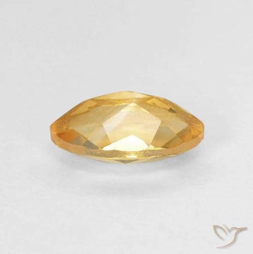 Citrino Naranja dorado natural de 1.04 ct, Marquesa, VVS-VS