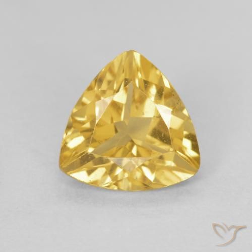 1.04ct Natural Dorado Citrino, Trillón, VVS-VS