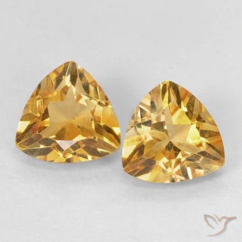 1.45ctw Natural Dorado Citrino, Trillón, VVS