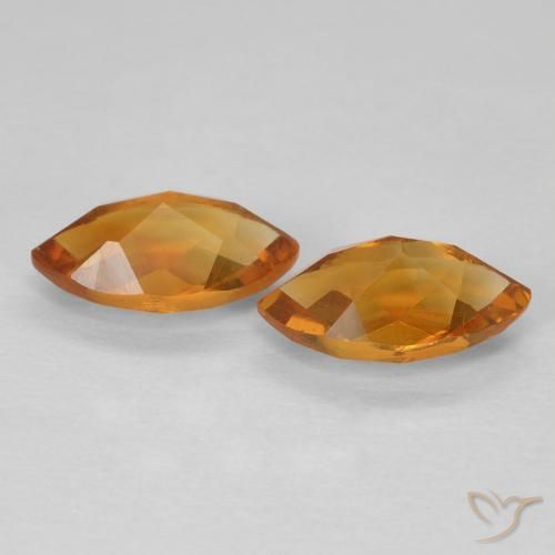 Gemas de Citrino Oro natural de 1.88 ct, Marquesa, VS