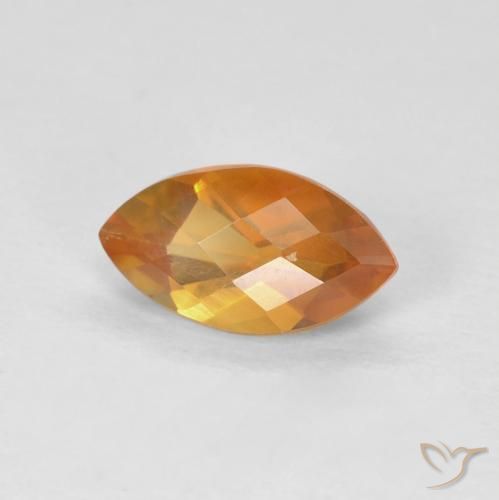 Citrino Oro natural de 0.95 ct, Marquesa, VS