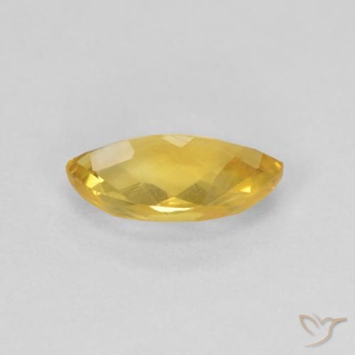 Citrino Naranja dorado natural de 0.81 ct, Marquesa, VS
