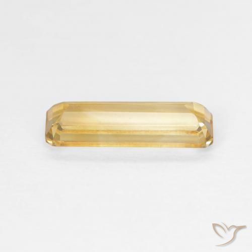 Citrino Dorado natural de 1.37 ct, Corte Octágono / Esmeralda, VVS