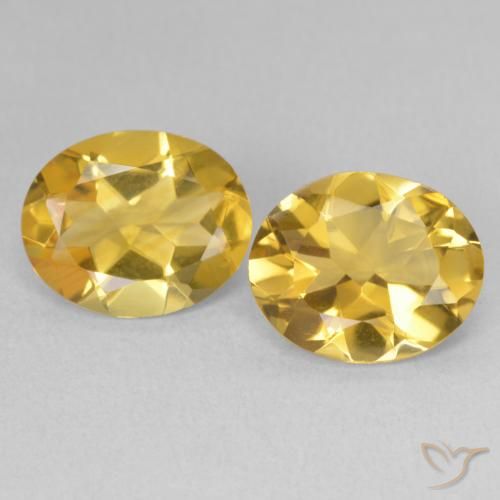 5.60ctw Natural Dorado Citrino, Ovalada, VVS-VS