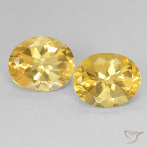 6.60ctw Natural Dorado Citrino, Ovalada, VVS-VS