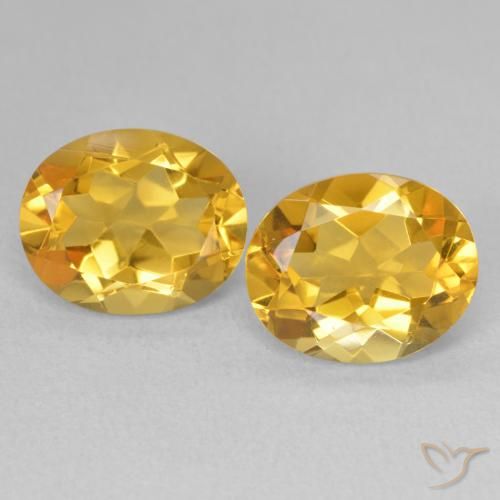 6.58ctw Natural Dorado Citrino, Ovalada, VVS-VS
