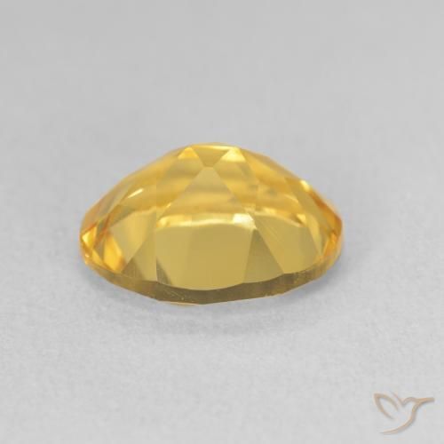Citrino Dorado natural de 2.98 ct, Ovalada, VS