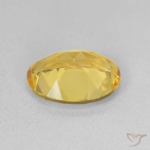 Citrino Naranja dorado natural de 2.82 ct, Ovalada, VVS-VS