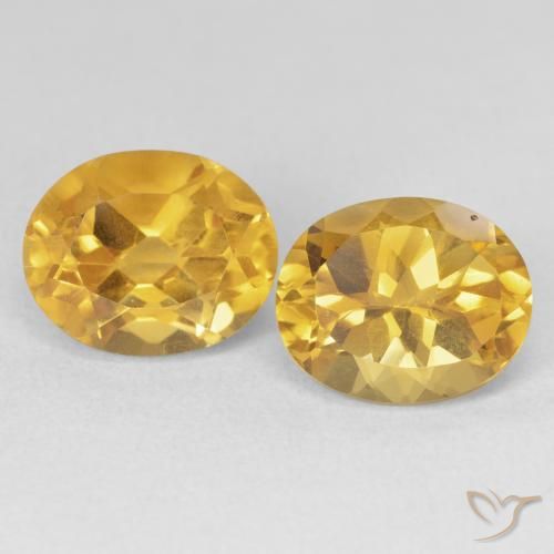 8.32ctw Natural Dorado Citrino, Ovalada, VVS-VS