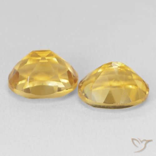 Gemas de Citrino Dorado natural de 8.32 ct, Ovalada, VVS-VS