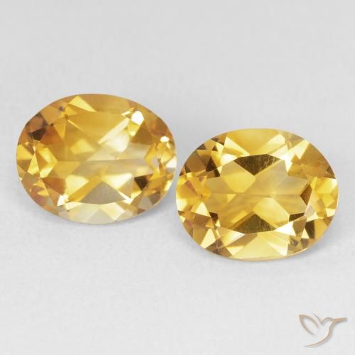 6.88ctw Natural Dorado Citrino, Ovalada, VVS-VS